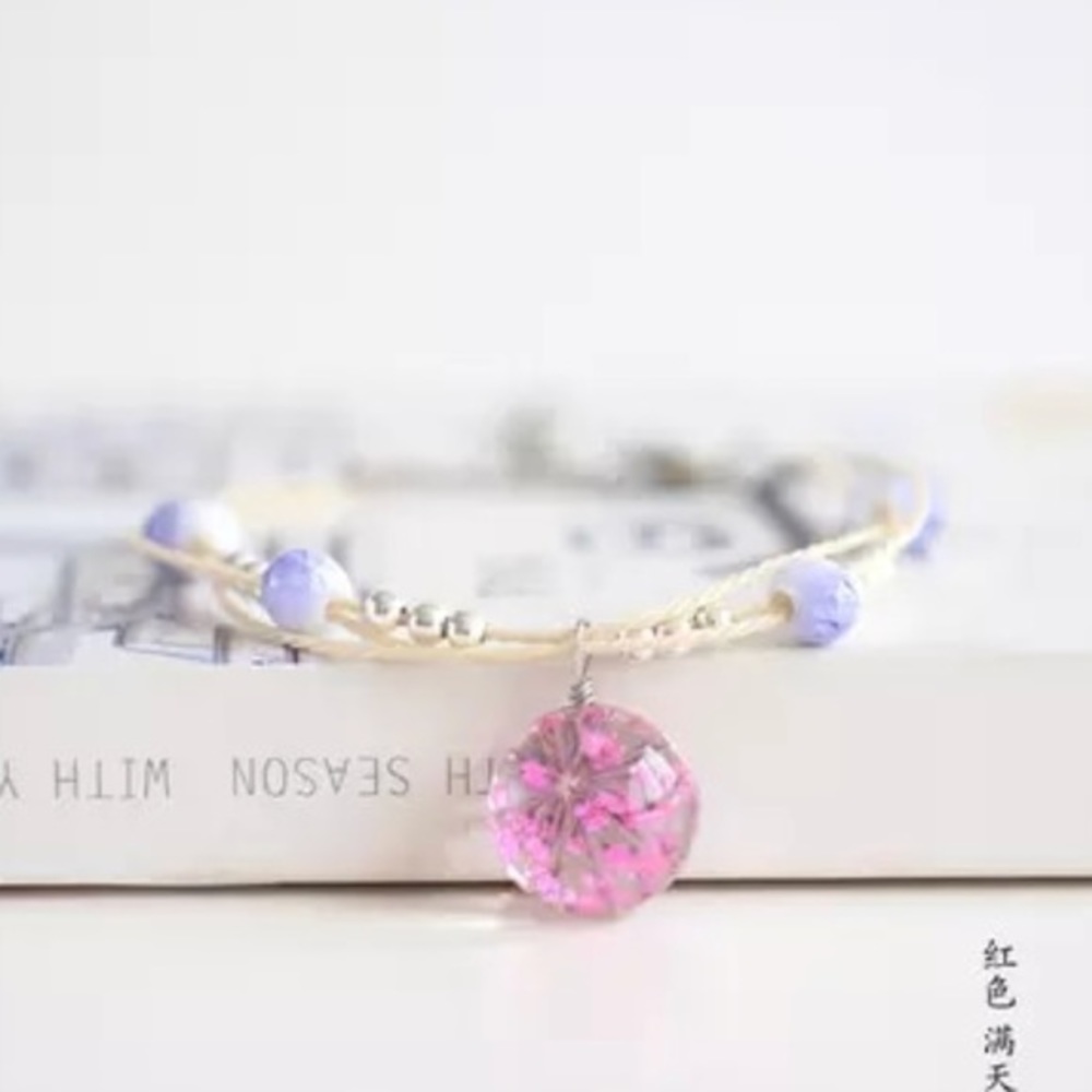 Dry Flowers Bracelet